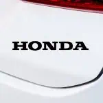 Avto nalepka napis HONDA