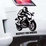 Moto nalepka za avto