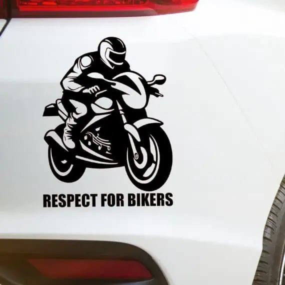 Moto nalepka za avtomobile