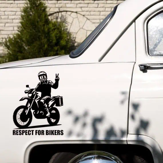 Motoristične nalepke za avto motor enduro