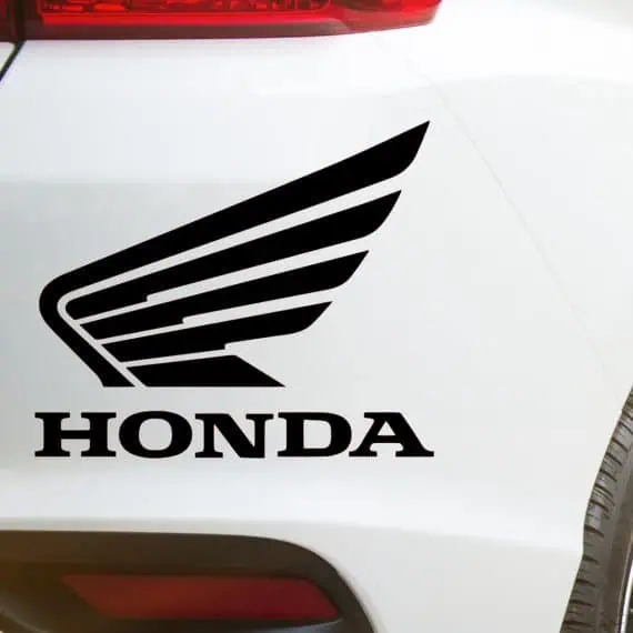 Nalepka HONDA logo motorja