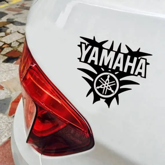 Nalepka YAMAHA logo za avtomobile