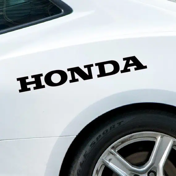 Nalepka napis HONDA za avto