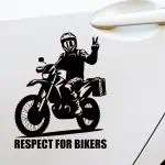 Nalepka za avto Motorist in ENDURO motor