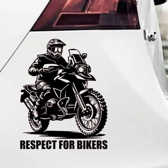 Nalepka za avto R 1250 GS in motorist