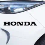 Nalepka za avto napis HONDA