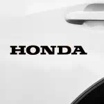 Nalepka za avto napis HONDA za motoriste