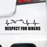 Nalepka za avto utrip motorja