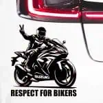 Nalepke za avto SUZUKI NINJA in motorist