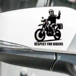 nalepka za avto enduro motor in motorist