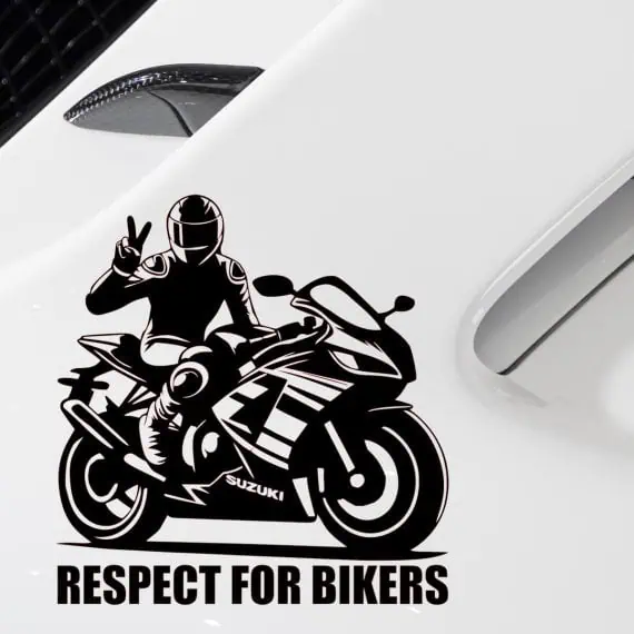 nalepke SUZUKI NINJA respect for bikers