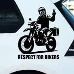 nalepke za avto enduro motor in motorist