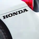 napis HONDA nalepka za avto