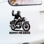 rESPECT FOR BIKERS NALEPKA