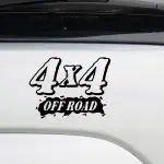 4x4 nalepka off road