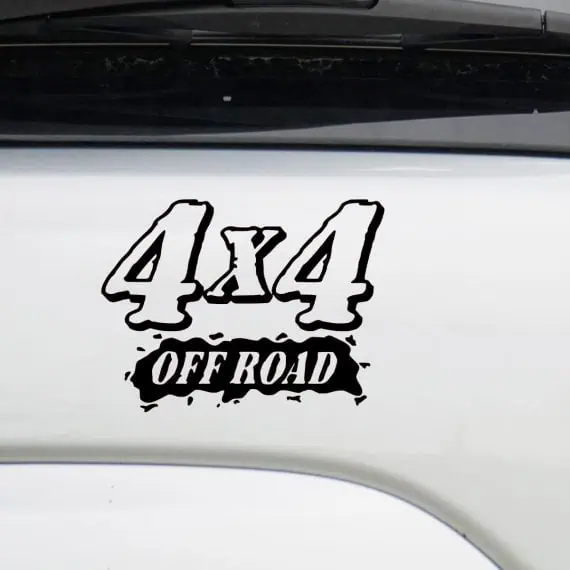 4x4 nalepka off road