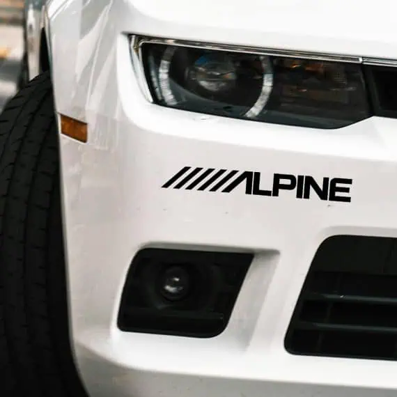 Alpine nalepka