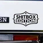 Avto nalepka Shitbox EDITION