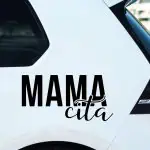 Avto nalepke Mamacita napis