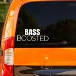 BASS Boosted avto nalepke
