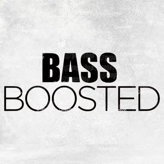 BASS Boosted nalepka