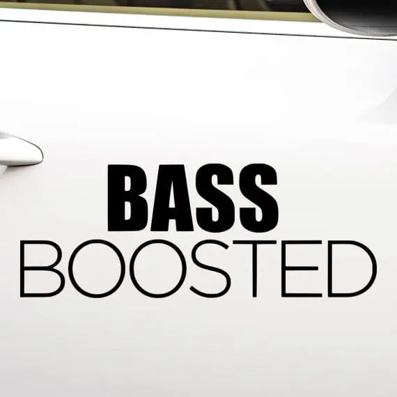 BASS Boosted nalepke