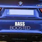 BASS Boosted nalepke za avto