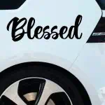 Blessed avto nalepka