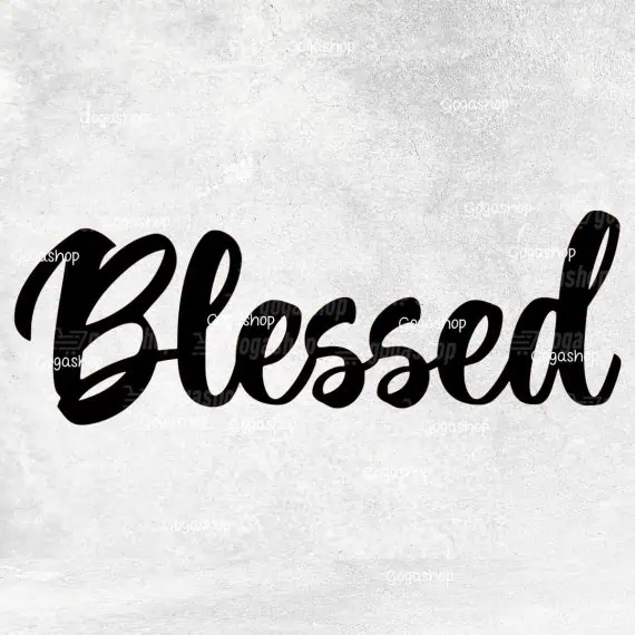 Blessed nalepka