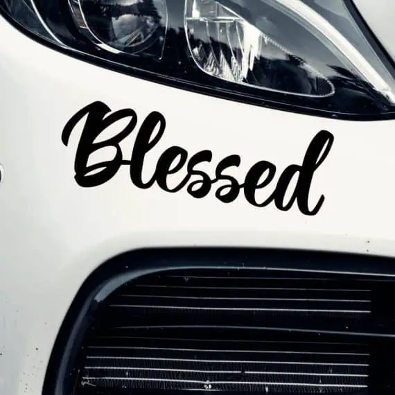 Blessed nalepka za avto