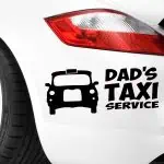 Dads Taxi Service nalepka za avto