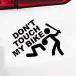 Don’t touch my bike