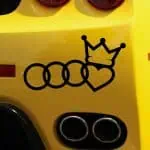 Nalepka AUDI kraljica
