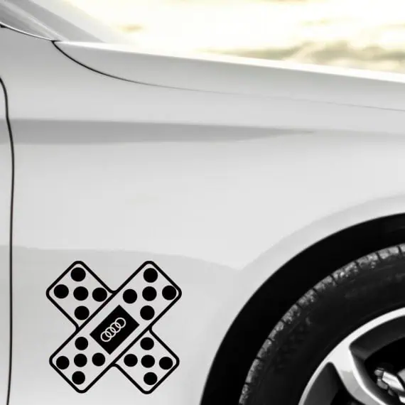 Nalepka AUDI obliž za avto