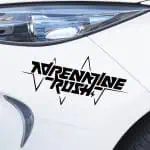 Nalepka Adrenaline Rush za avto