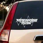 Nalepka Adrenaline Rush za avtomobile