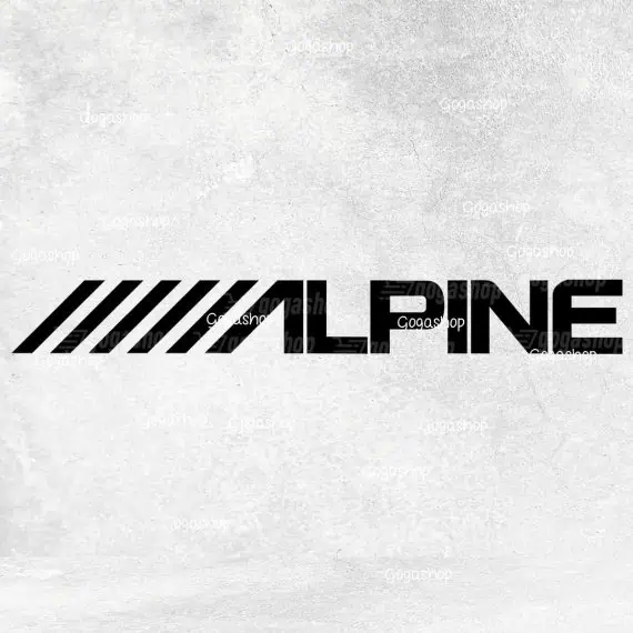 Nalepka Alpine