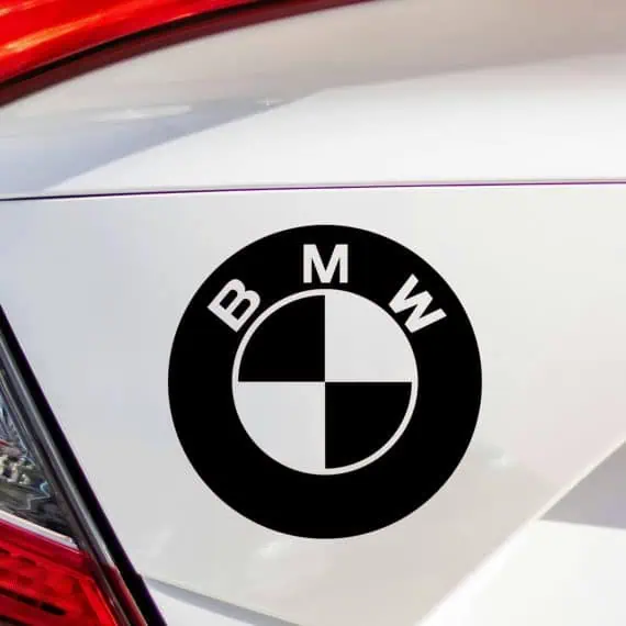 Nalepka BMW logo za avto