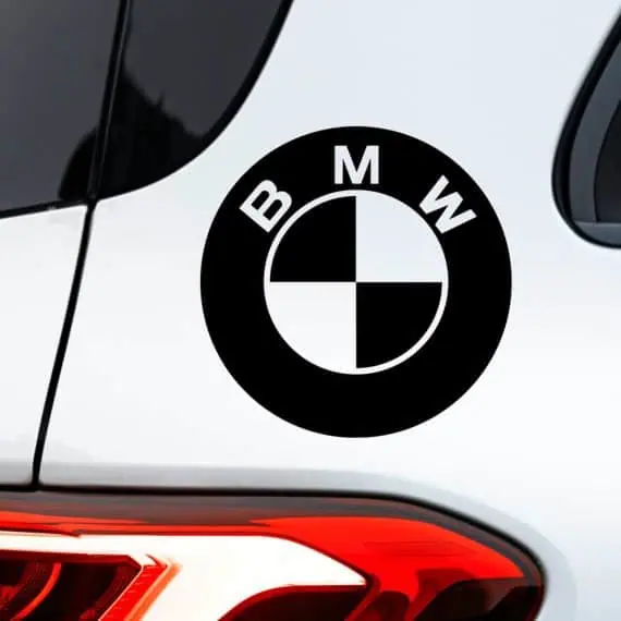 Nalepka BMW logo za avtomobile