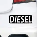 Nalepka Diesel za avtomobile