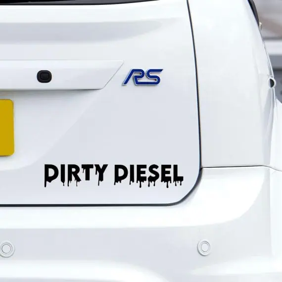 Nalepka Dirty Diesel za avtomobile