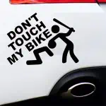 Nalepka Don’t touch my bike