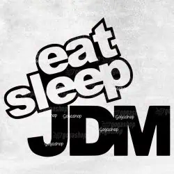 Nalepka Eat Sleep JDM