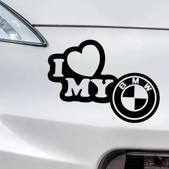Nalepka I love my BMW
