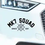 Nalepka MK7 Squad za avtomobile