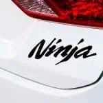 Nalepka Ninja Kawasaki za avto