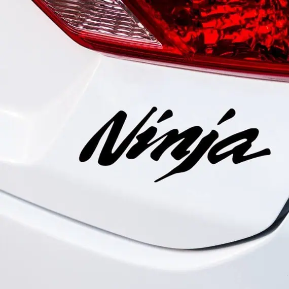 Nalepka Ninja Kawasaki za avto