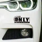 Nalepka Only DIESEL na avtomobilu