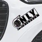 Nalepka Only DIESEL za avtomobile