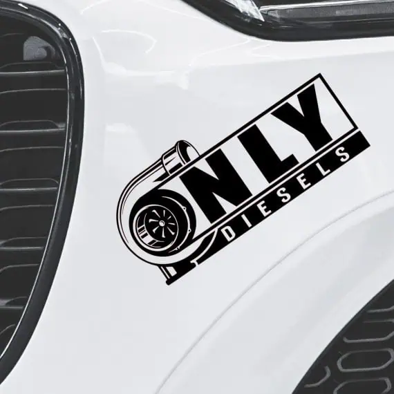 Nalepka Only DIESEL za avtomobile